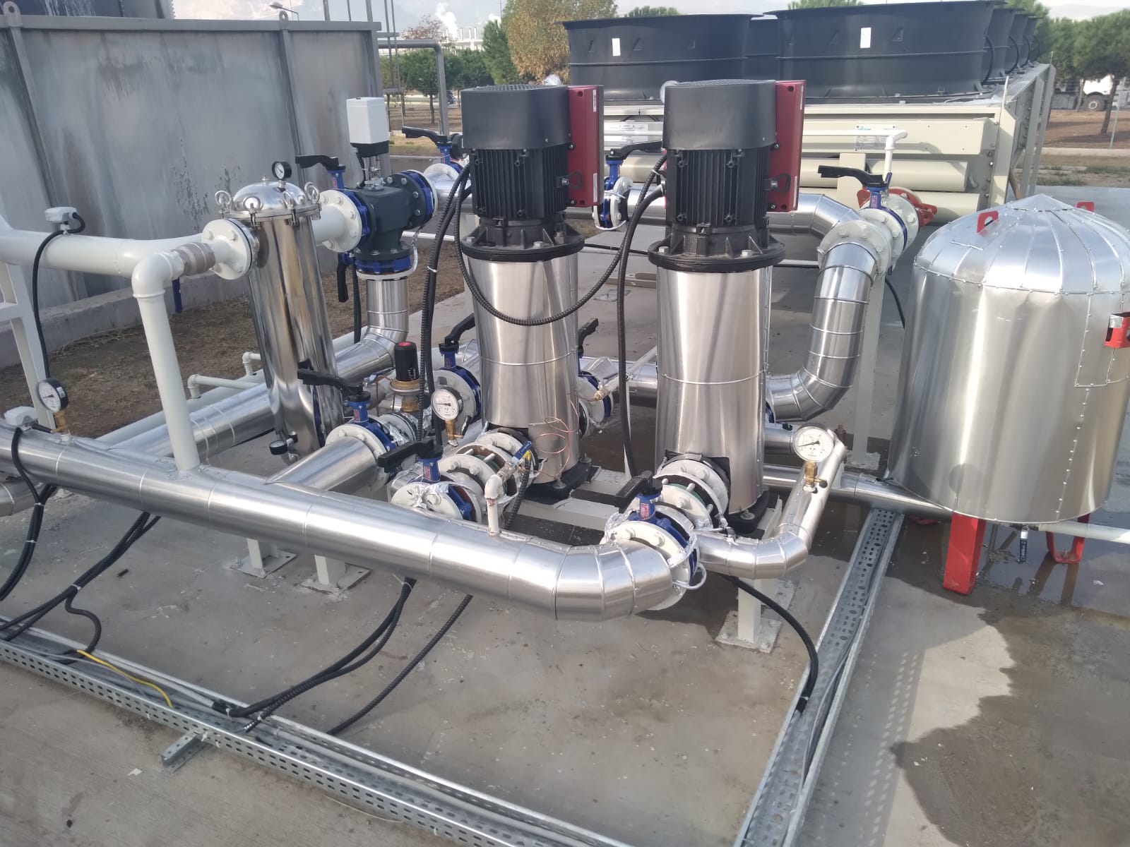 meser mekanik tesisat taahhüt proje